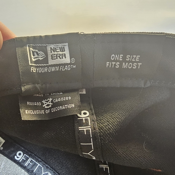 NWOT New Era Black and Orange Emmure Metalcore Snapback NOS - Picture 8 of 9